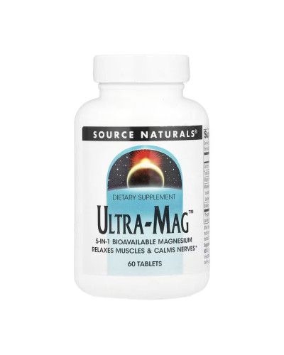 Ультра Маг Комплекс магнію з Б6, Ultra-Mag Magnesium Complex - 60 Tablets