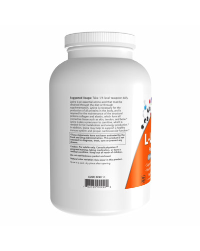 L-Lysine Powder - 454g