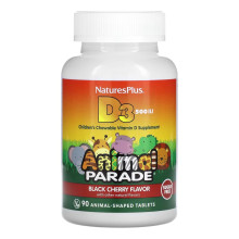 Вітамін Д3, Sugarfree Vit D3 Chewable - 90 tabs