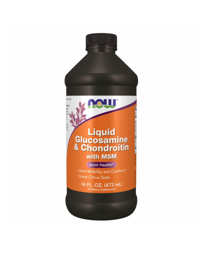 Глюкозамін Хондроїтин, Liguid Glucosamine Chondroitin with MSM - 473ml