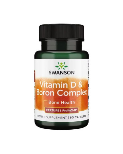 Боровий комплекс вітаміну Д, Vitamin D Boron Complex - 60caps