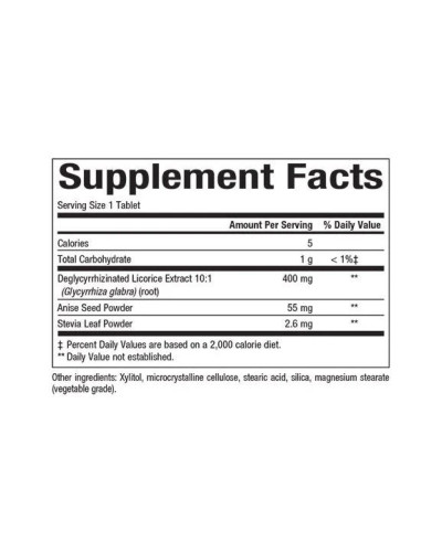 DGL 400mg - 90 tabs