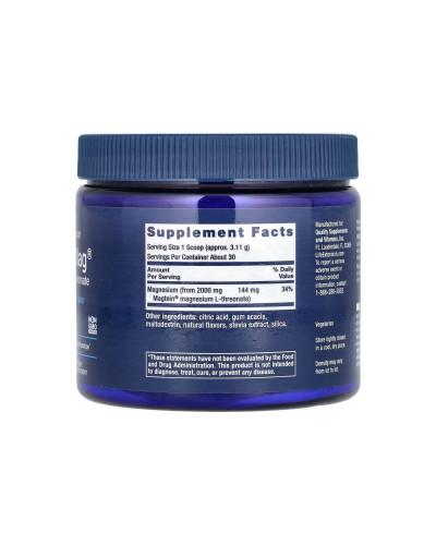 Магній L-треонат, Neuro-Mag® Magnesium L-Threonate - 93.35g