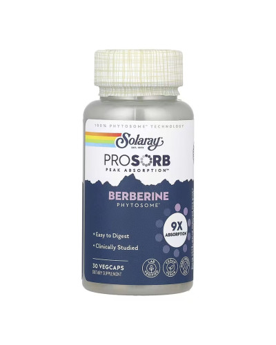 Prossorb Berberine 9x - 30 vcaps