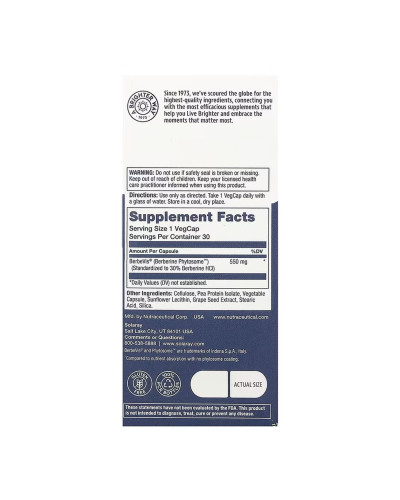 Prossorb Berberine 9x - 30 vcaps
