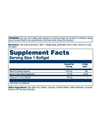 Bio CoQ10 100mg - 30 softgels