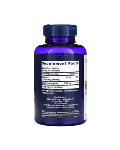 Креатин моногідрат, Creatine Capsules - 120 caps