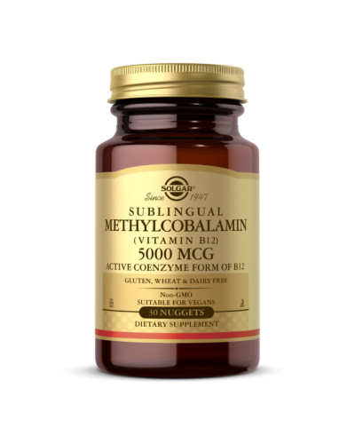 Methylcobalamin (Vitamin B12) 5000 mcg - 30 nuggets
