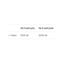 L-Лізин, L-Lysine - 90 caps