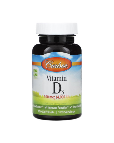 Vitamin D 4000 IU - 120 softgels