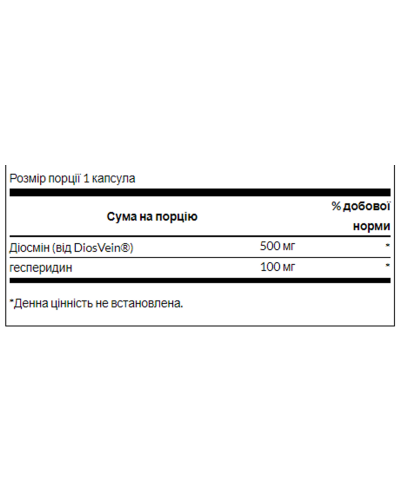 Diosmin Hesperidin - 60caps