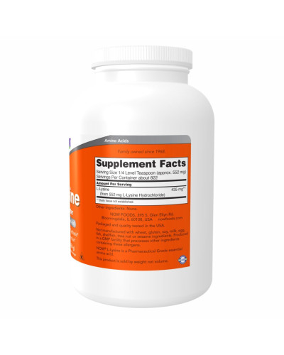 L-Lysine Powder - 454g