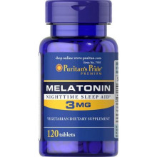 Мелатонін, Melatonin 3mg - 120 tab