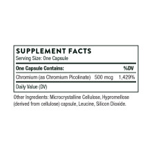 Хром Піколінат, Chromium Picolinate - 60 caps