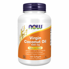 Нерафінована Кокосова олія, Coconut Oil 1000mg - 120 sgels