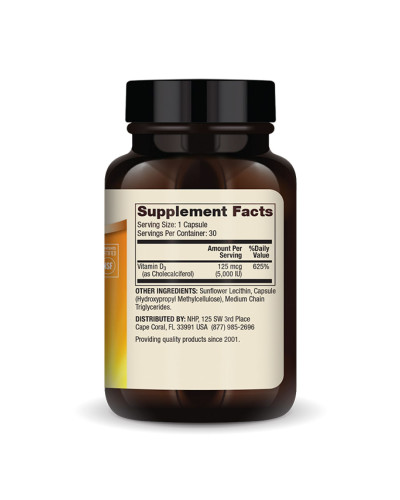 Ліпосомальний вітамін Д3, Liposomal Vitamin D3 5000 IU - 30 caps
