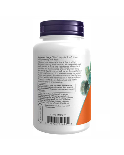 Калій Цитрат, Potassium Citrate - 180 vcaps