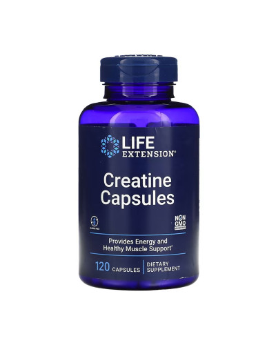 Креатин моногідрат, Creatine Capsules - 120 caps