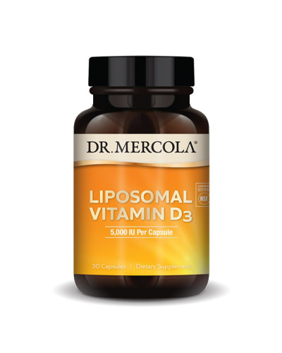 Ліпосомальний вітамін Д3, Liposomal Vitamin D3 5000 IU - 30 caps