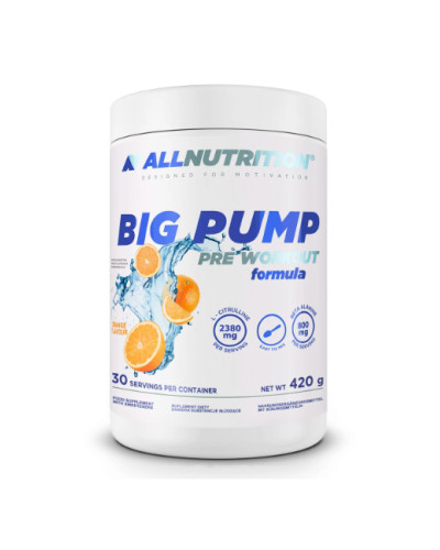Передтренувальний комплекс, Big Pump Pre Workaut Formula - 420g Orange