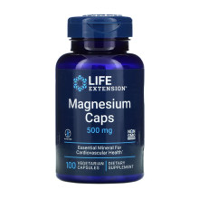 Магній, Magnesium Caps 500 mg - 100 vcaps