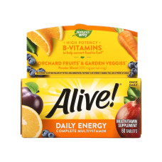 Мультивітаміни, Daily Energy (With Iron) - 60 tabs
