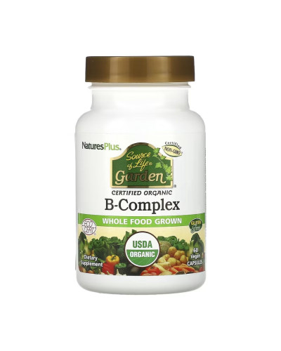 Комплекс вітамінів групи В, Source of Life Garden B-Complex - 60 caps
