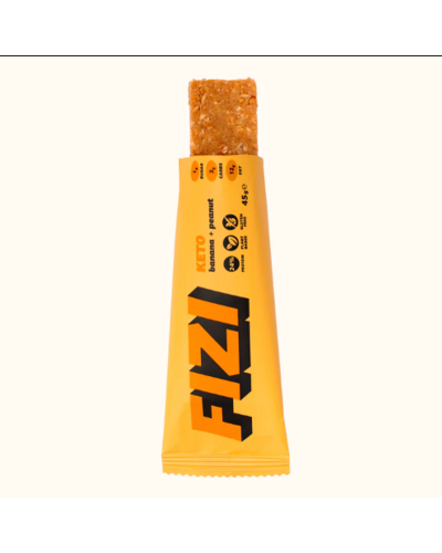 Батончики Кето, KETO Protein Bar - 10x45g Banana + Peanut