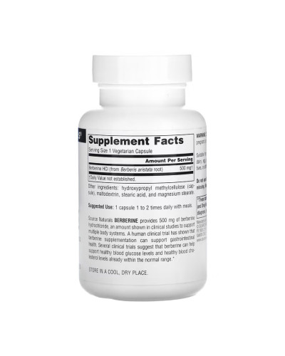 Berberine 500 mg - 60 caps