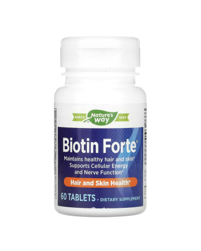 Biotin Forte 5 mg - 60 tabs (До 06.26)