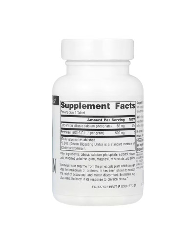 Bromelain 600 GDU - 60 tabs