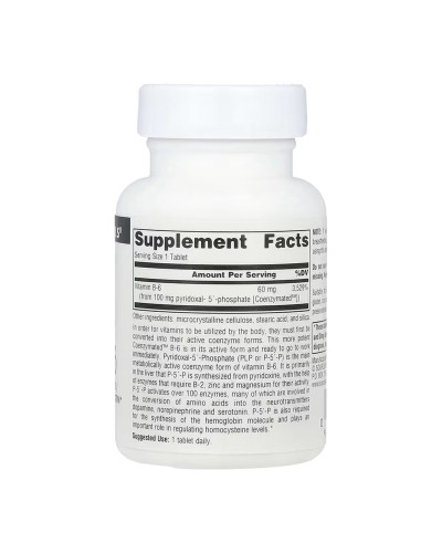Coenzymated™ Vitamin B-6 100 mg - 60 tabs