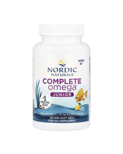 Комплекс Омега-3, 6, 9 для дітей, Complete Omega Junior - 90 mini softgels