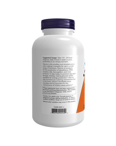 Гліцин Пудра, Glycine Pure Powder - 454g (1lb)
