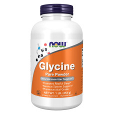 Гліцин Пудра, Glycine Pure Powder - 454g (1lb)