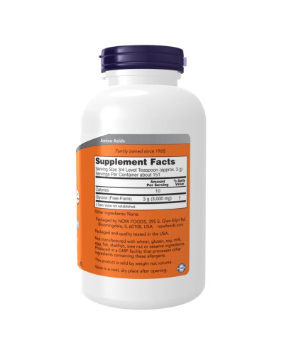 Гліцин Пудра, Glycine Pure Powder - 454g (1lb)