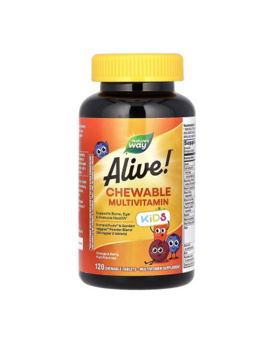 Мультивітаміни для дітей, Kids Chewable Multivitamin - 120 tabs Orange and Berry