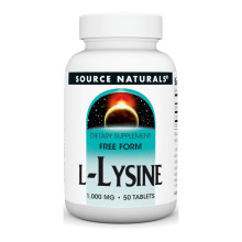 Л-лізин, L-Lysine 1000mg - 50 tabs