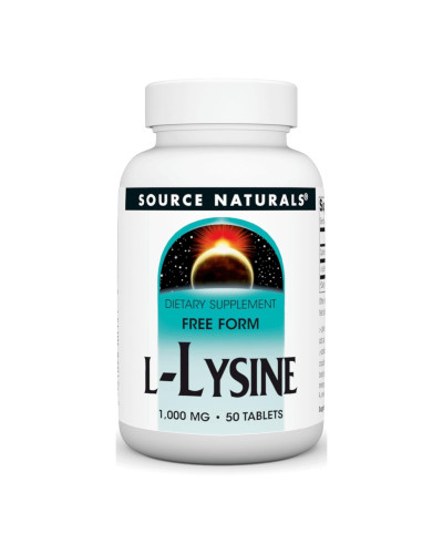 Л-лізин, L-Lysine 1000mg - 50 tabs