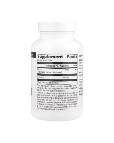 L-Tyrosine 500mg - 100 tabs