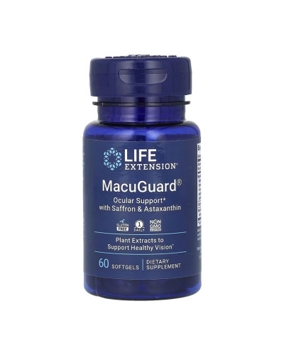 MacuGuard® Ocular Support with Saffron & Astaxanthin - 60 softgels