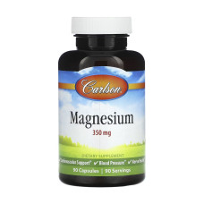 Магній, Magnesium 350mg - 90 caps