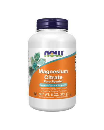 Магній Цитрат Пудра, Magnesium Citrate Powder - 8 oz