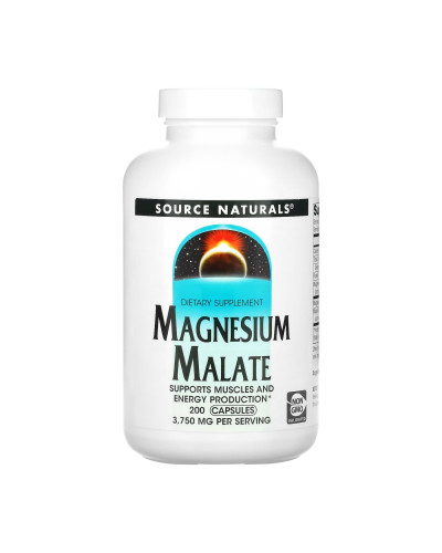 Magnesium Malate 625mg - 200 caps