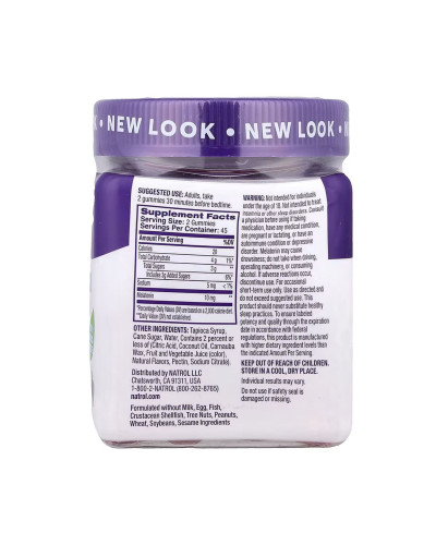Melatonin 10mg - 90 gummies