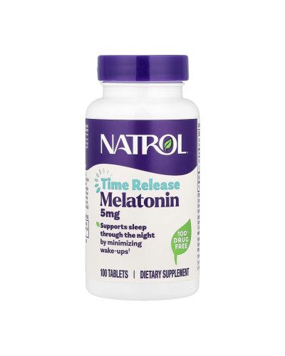 Мелатонін, Melatonin 5mg - 100 tabs