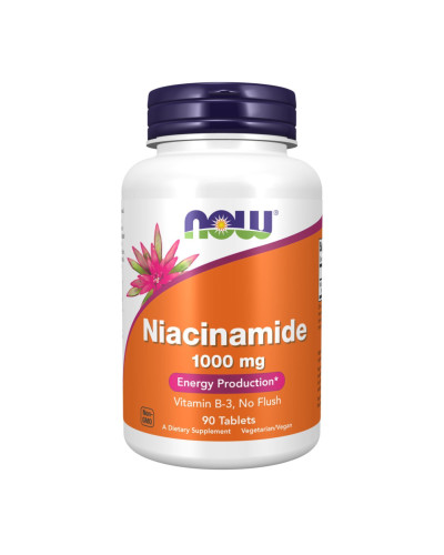 Ніацинамід, Niacinamide 1000 mg - 90 tabs