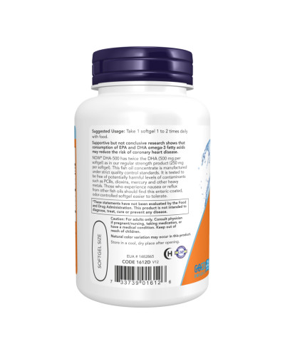 DHA 500mg - 180 sgels