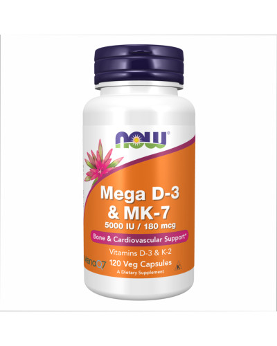 MEGA D-3 & MK-7 - 120 vcaps