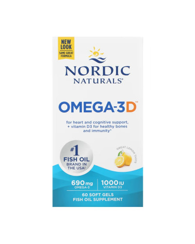 Omega-3D - 60 softgels